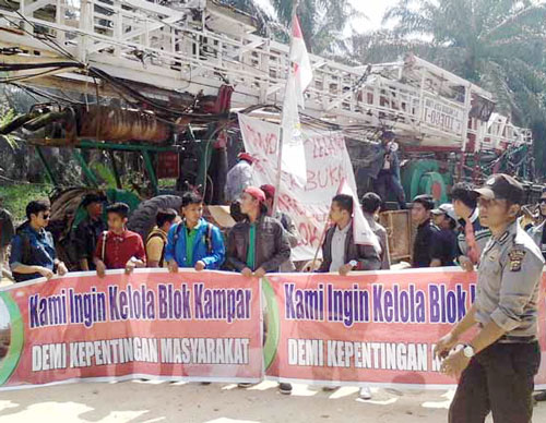 FMPMBK Kecewa, Pengelolaan Blok Kampar Diambil Alih Pertamina